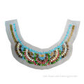 Collars, made of plastic beads/M beads, customized designs are accepted, OEM orders are accepted